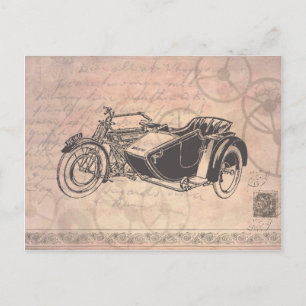 Steampunk Postcard Postkarte