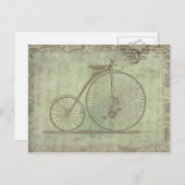 Steampunk Postcard Postkarte (Vorne/Hinten)