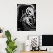 Steampunk Poster (Heimbüro)