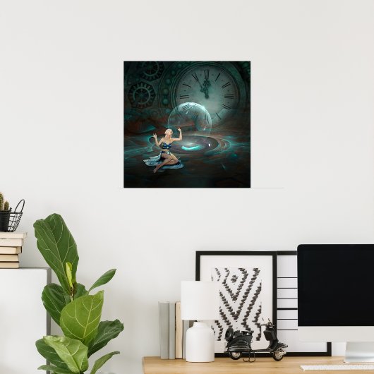 Steampunk Poster (Heimbüro)