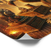 Steampunk Poster 10, The Gears & Grace Engineer (Ecke)