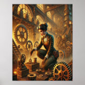 Steampunk Poster 10, The Gears & Grace Engineer (Vorne)