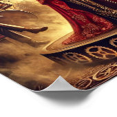 Steampunk Poster 14, Der dampfgetriebene Songbird (Ecke)