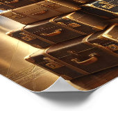 Steampunk Poster 31, The Luggage Cart Heiress (Ecke)