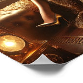 Steampunk Poster 33, The First Class Lounge Siren (Ecke)