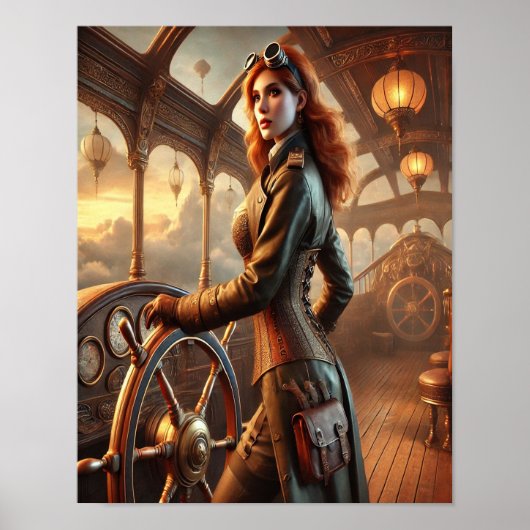Steampunk Poster 35, The Sky Captain's Daughter (Vorne)