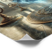 Steampunk Poster 47 Die Hexerei des Mondes (Ecke)