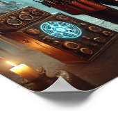 Steampunk Poster 48 Die Necrotech-Verzauberung (Ecke)