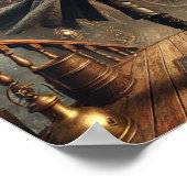 Steampunk Poster 54 Die Piratenkönigin (Ecke)