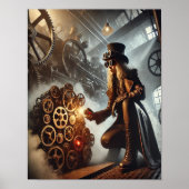 Steampunk Poster 56 The Clockwork Saboteur (Vorne)
