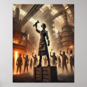 Steampunk Poster 57 Factory Work Überraschender Le (Vorne)