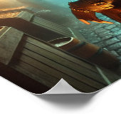 Steampunk Poster 64 Der Schattenmarktschmuggler (Ecke)