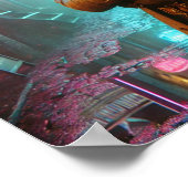 Steampunk Poster 66 The Cybernetic Bounty Hunter (Ecke)