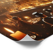 Steampunk Poster 68 Die Königin des Untergrunds (Ecke)