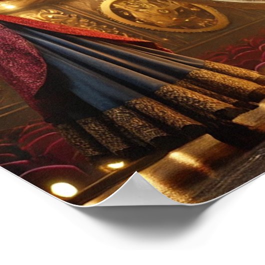 Steampunk Poster 72 Der Automaton Illusionist (Ecke)