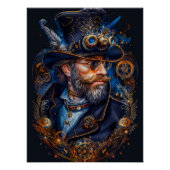 Steampunk Poster Design (Vorderseite)