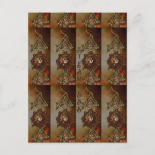 STEAMPUNK POSTKARTE