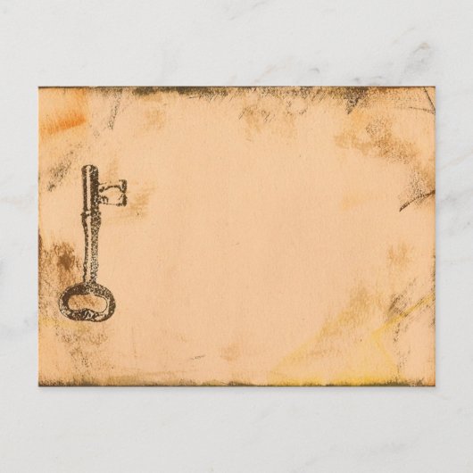 Steampunk-Postkarte Postkarte (Vorderseite)