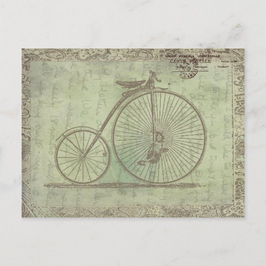 Steampunk-Postkarte Postkarte (Vorderseite)