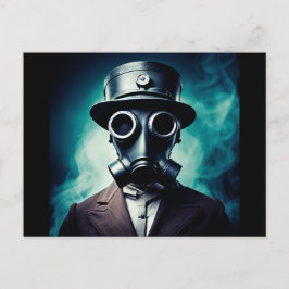 Steampunk-Postkarte Postkarte