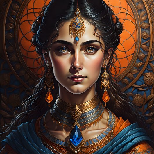 Steampunk Princess Woman Schnitt v1 Seidenpapier