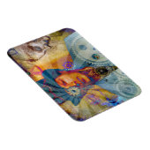 Steampunk Psychedelic Gear Magnet (Rechte Seite)