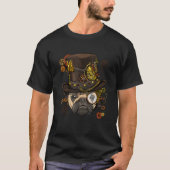 Steampunk Pug Dog Steampunk Pug Lovers T-Shirt (Vorderseite)