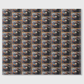 Steampunk Pumpkin Hexe Geschenkpapier (Flach)