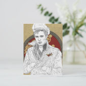 Steampunk Punk Postkarte (Stehend Vorderseite)