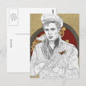 Steampunk Punk Postkarte (Vorne/Hinten)