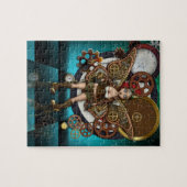 Steampunk Puzzlespiel mit Geschenkboxen Puzzle (Horizontal)