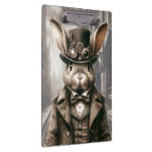 Steampunk Rabbit in London Klemmbrett (Rechts)