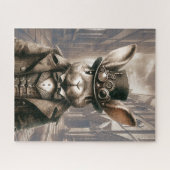 Steampunk Rabbit Puzzle (Horizontal)