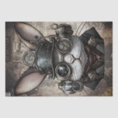 Steampunk Rabbit Seidenpapier (Vorderseite)