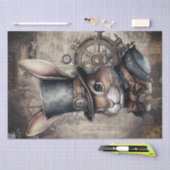 Steampunk Rabbit Seidenpapier (Handwerk)