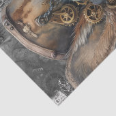 Steampunk Rabbit Seidenpapier (Detail)