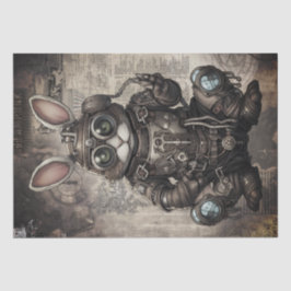 Steampunk Rabbit Seidenpapier