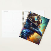 Steampunk-Raben-Planer-Notizbuch Planer (Anzeige)