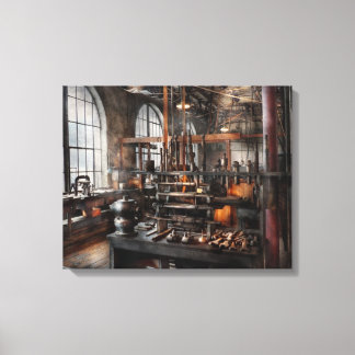 Steampunk - Raum - Steampunk Studio Leinwanddruck