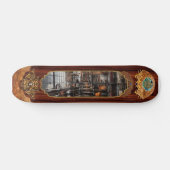 Steampunk - Raum - Steampunk Studio Skateboard (Horizontal)
