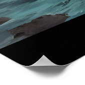 Steampunk-Raumschiff Poster (Ecke)