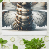 Steampunk-Raupe Geschirrtuch (Gefaltet)