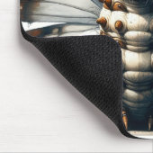 Steampunk-Raupe Mousepad (Ecke)