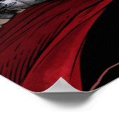 Steampunk Red Poster (Ecke)