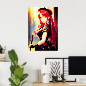 SteamPunk-Referent Poster (Heimbüro)