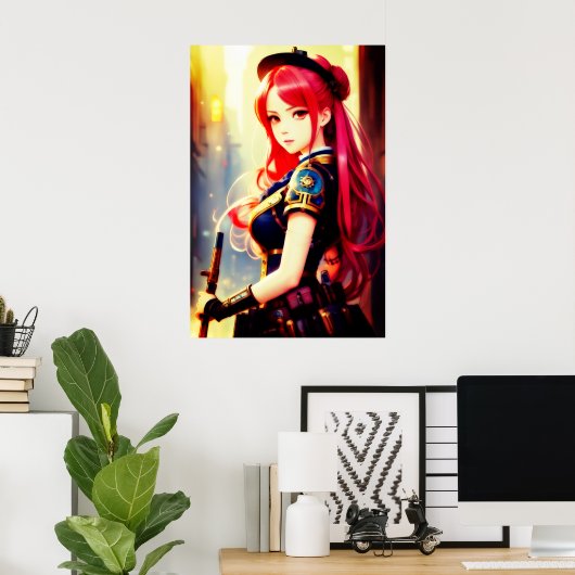 SteamPunk-Referent Poster (Heimbüro)