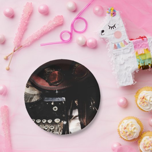 Steampunk Reflexionen Pappteller (Party)