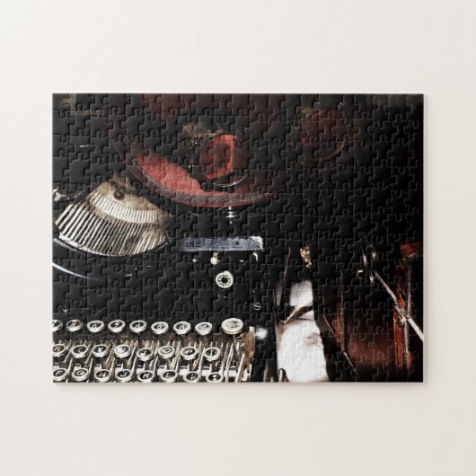 Steampunk-Reflexionen Puzzle (Horizontal)