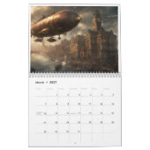 Steampunk-Reisekalender Kalender (Mär 2027)