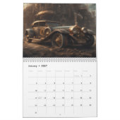 Steampunk-Reisekalender Kalender (Jan 2027)